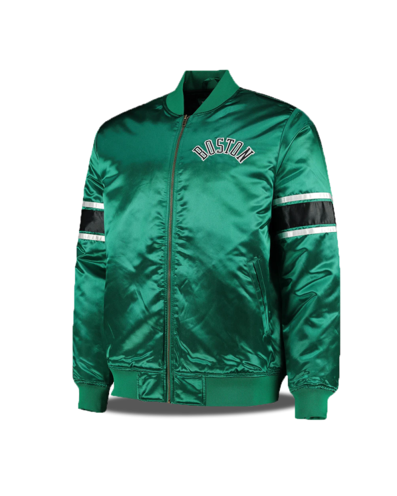 Satin Jacket Boston Celtics