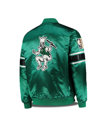 Satin Jacket Boston Celtics