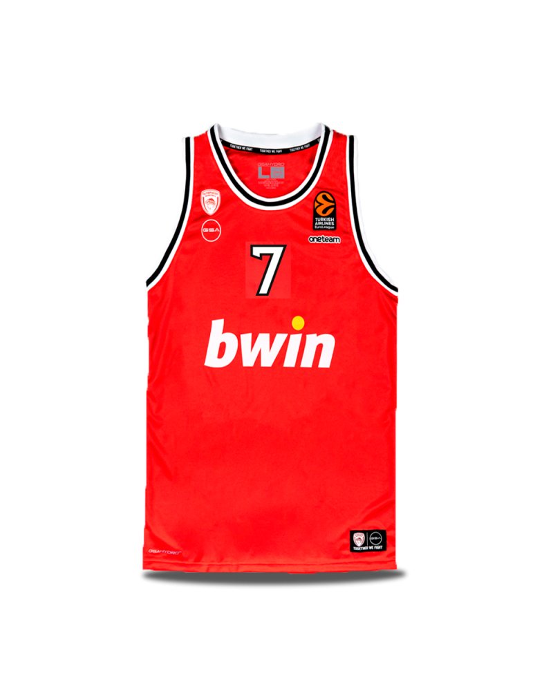 Camiseta Euroliga Olympiacos 1ª