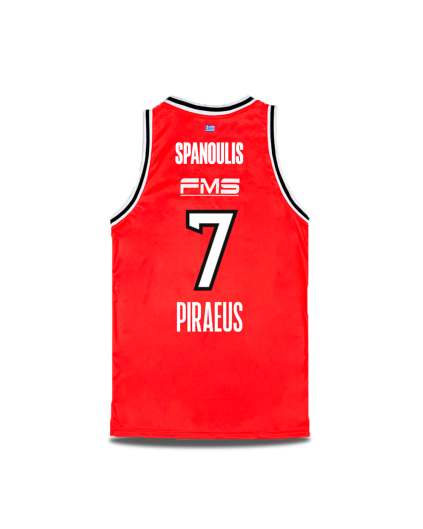 Camiseta Spanoulis Olympiacos 1ª 20/21 | Camisetas