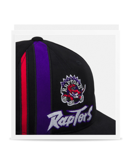 Gorra M&N Team Stripe Toronto Raptors