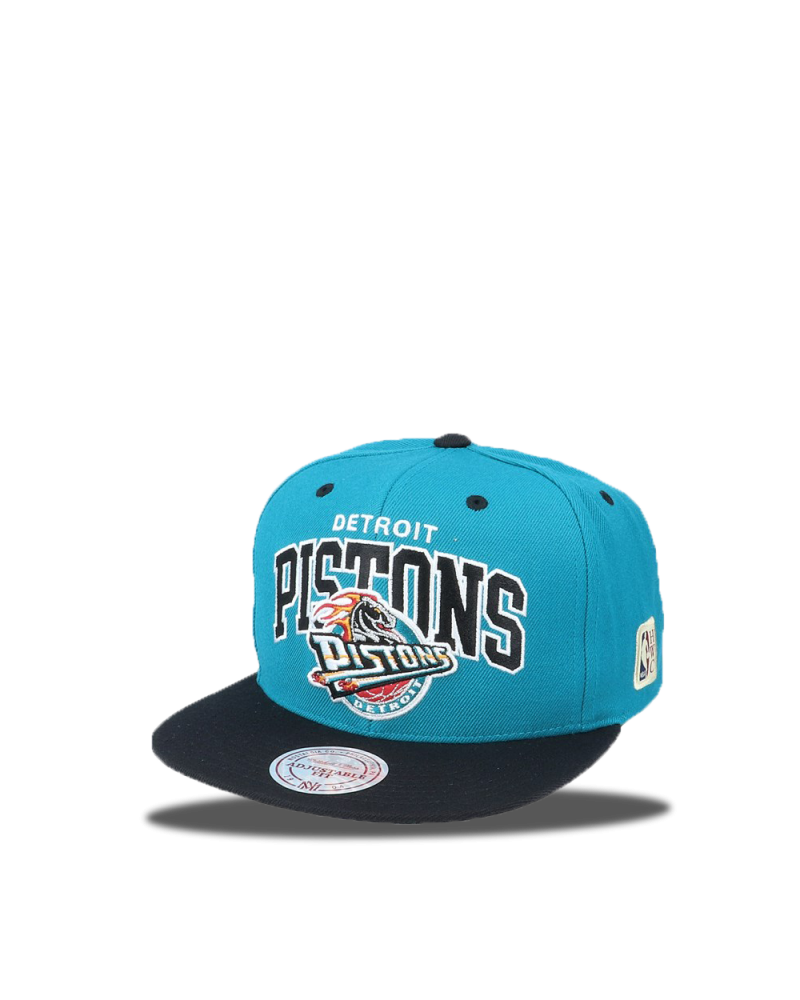 Gorra M&N Arch Team 2 Tones Detroit Pistons