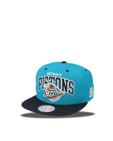 Snapback M&N Arch Team 2 Tones Detroit Pistons