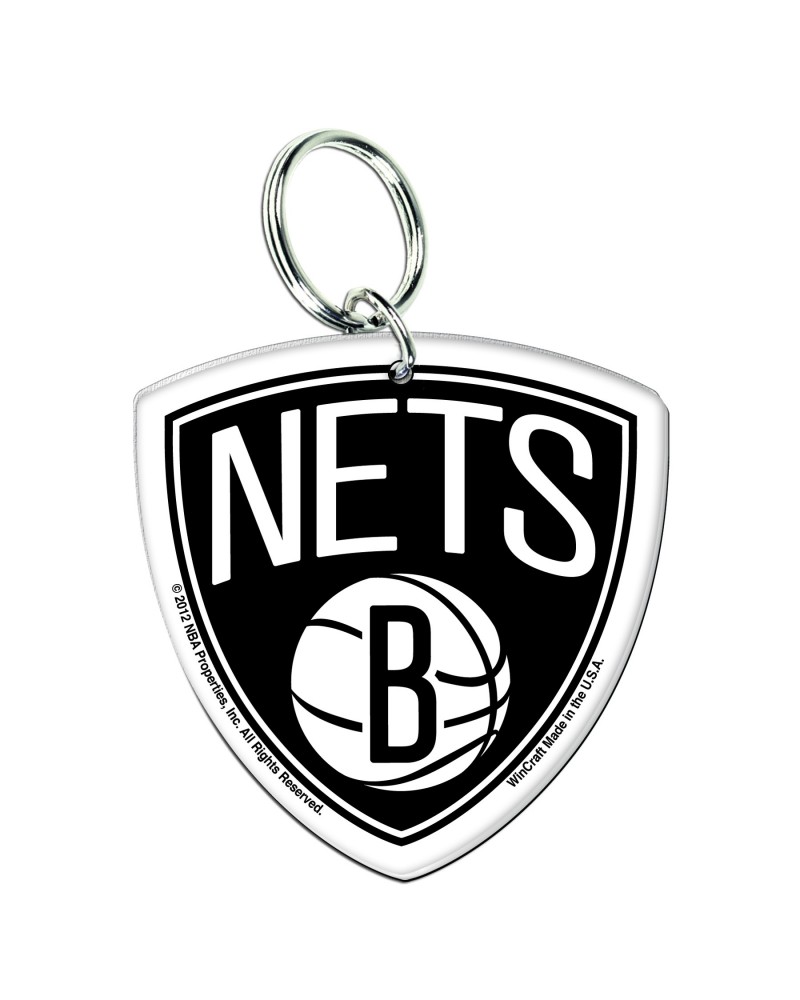 Acrylic Keyring Brooklyn Nets