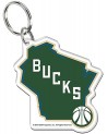 Llavero Acrílico Milwaukee Bucks