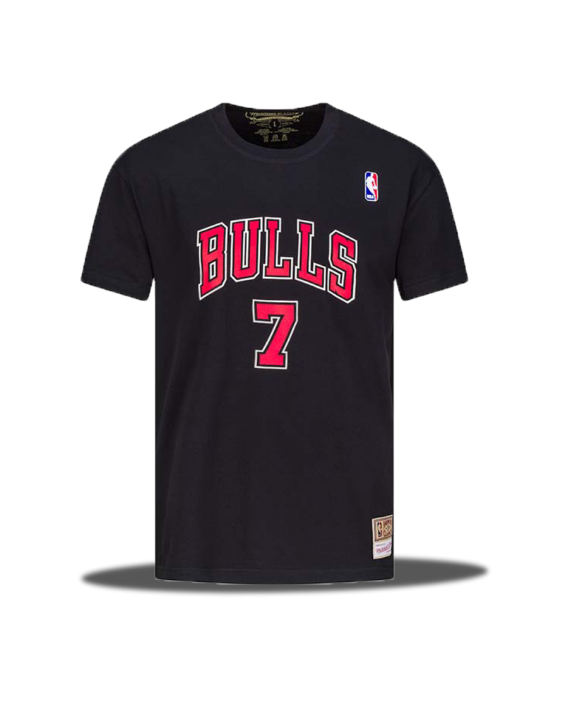 NBA Toni Kukoc Bulls Black Tee