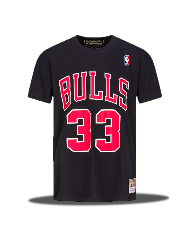 Camiseta Negra NBA Scottie Chicago Bulls