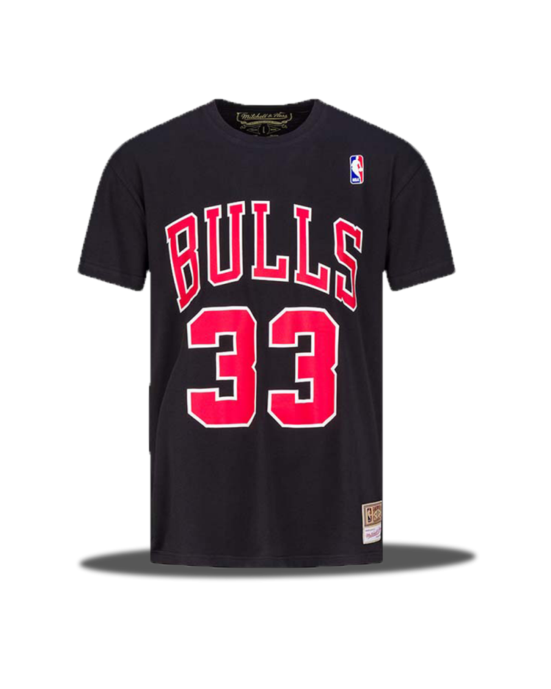 NBA Scottie Pippen Bulls Black Tee