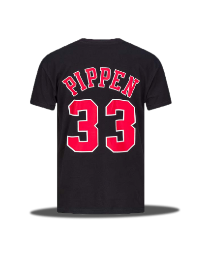 NBA Scottie Pippen Bulls Black Tee