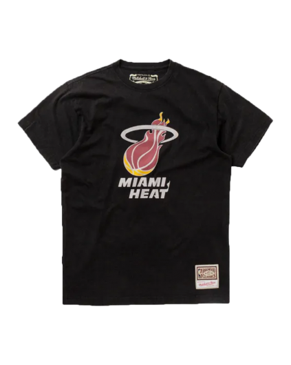 Camiseta Worn Logo Miami Heat
