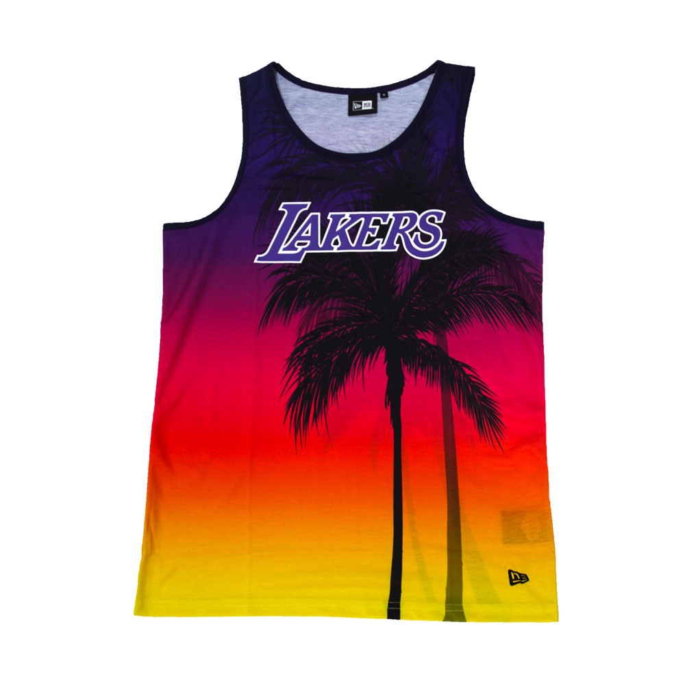 New Era NBA Summer City LA Lakers Tank Top