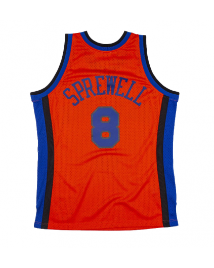 Camiseta Swingman NBA Hardwood Classics Mitchell&Ness Reload Latrell Sprewell New York Knicks