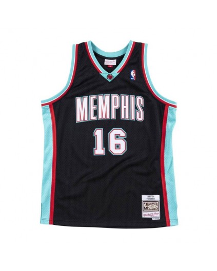 Camiseta Swingman NBA Hardwood Classics Mitchell&Ness Pau Gasol Memphis Grizzlies