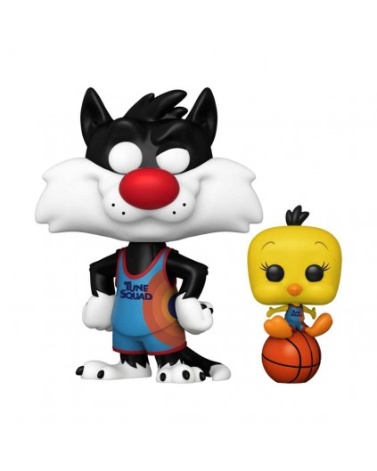 Funko Pop Silvestre y Piolín Space Jam 2