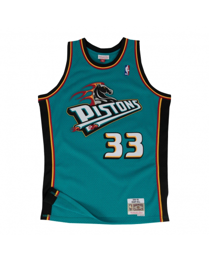 Camiseta Swingman NBA Hardwood Classics Mitchell&Ness Grant Hill Detroit Pistons