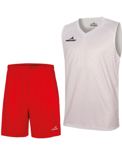 Equipación baloncesto Mercury Denver blanca