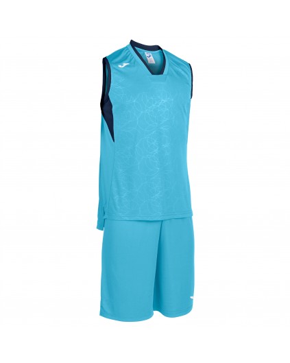Joma Campus equipación baloncesto turquesa