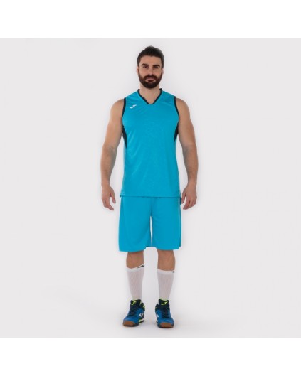 Joma Campus equipación baloncesto turquesa