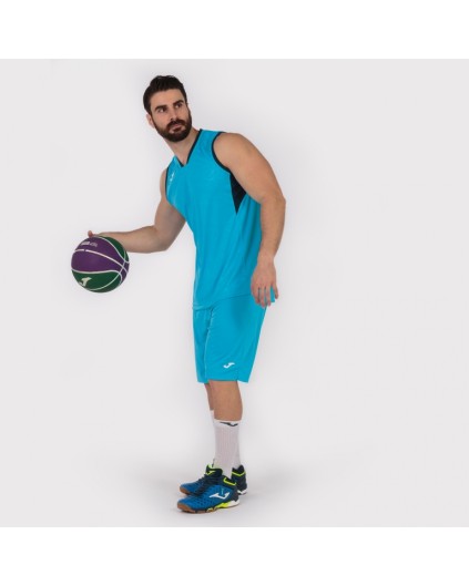 Joma Campus equipación baloncesto turquesa