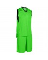 Joma Campus equipación baloncesto verde fluor