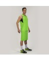 Joma Campus equipación baloncesto verde fluor