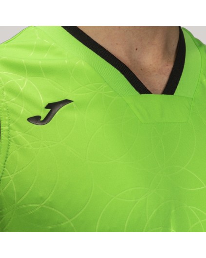 Joma Campus equipación baloncesto verde fluor