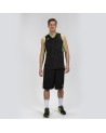 Joma Campus equipación baloncesto negro y fluor