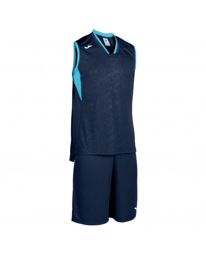 Joma Campus equipación baloncesto azul marino