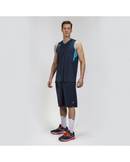 Joma Campus equipación baloncesto azul marino