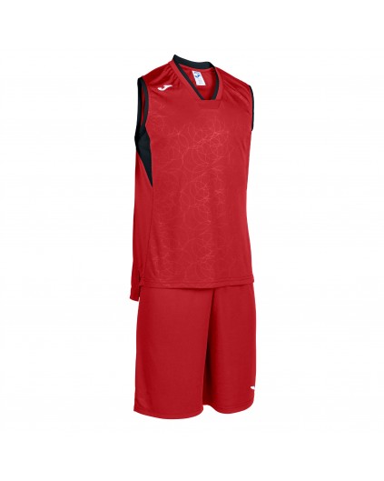 Joma Campus equipación baloncesto rojo
